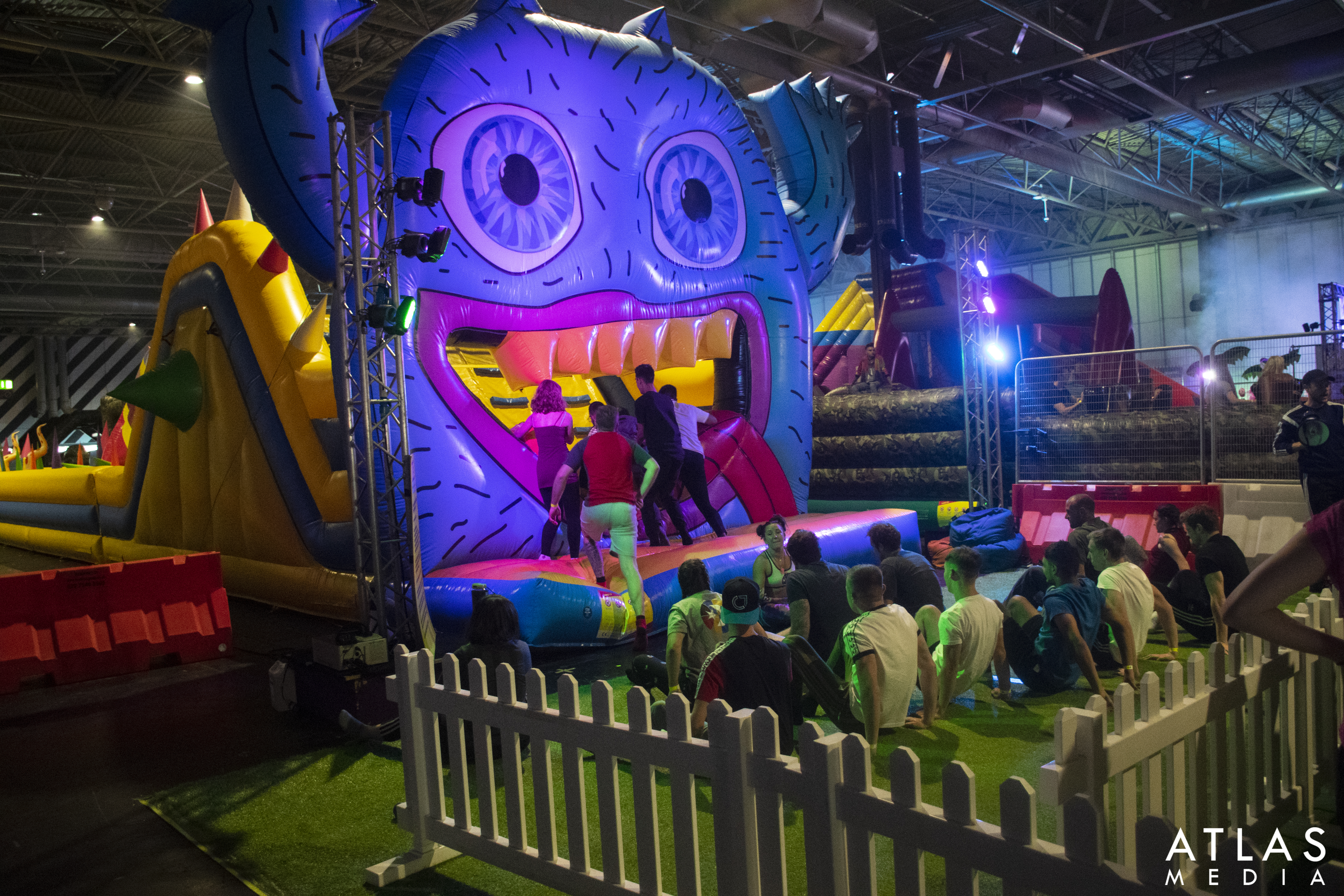 The Monster Inflatable Obstacle Course